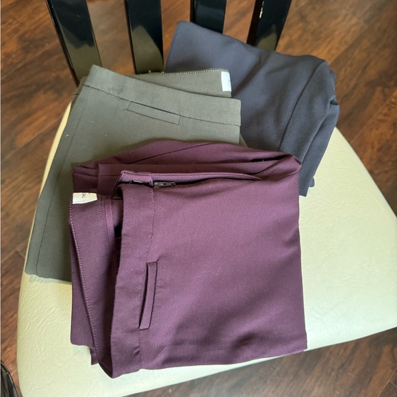 The Reset Pants - Bundle of 3 The Reset R Label Skinny Stretch Black Career Pants Size S